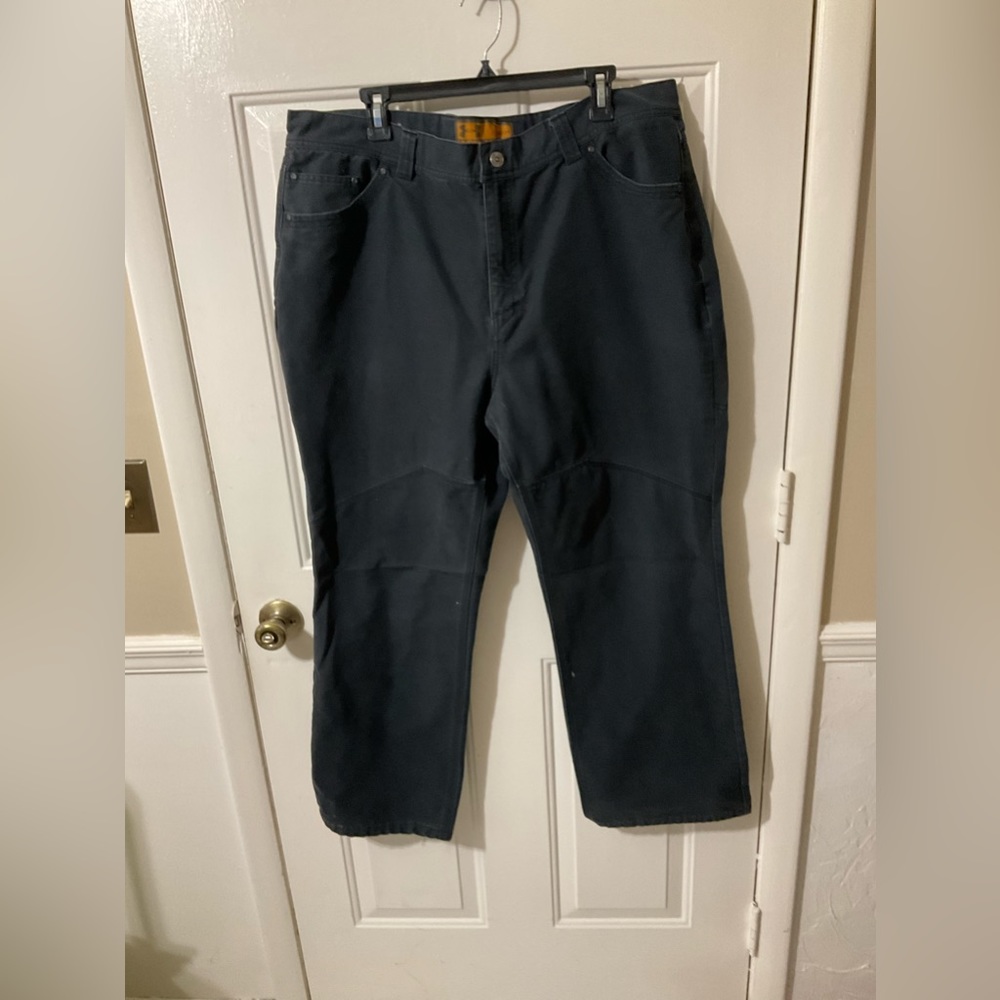 Under Armour Jeans Mens 40 x 34 Workwear Denim Black Straight Leg